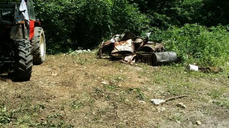 Sanacija črnega odlagališča – Banova jama 125